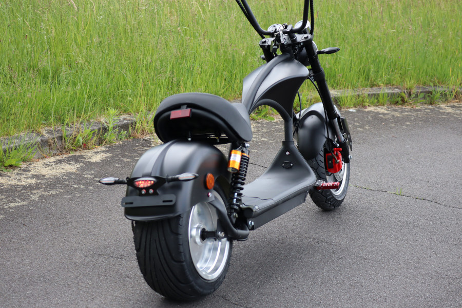 Elektro Scooter Coco Bike E-Chopper mit Straßenzulassung bis zu 48 km/h schnell - ca. 50 km Reichweite, 60V | 2000W | 20AH Akku-15889