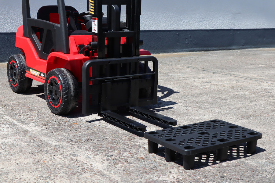 Kinderauto - Elektro Gabelstabler - 12V7AH Akku, 2 Motoren + 2,4Ghz-16354