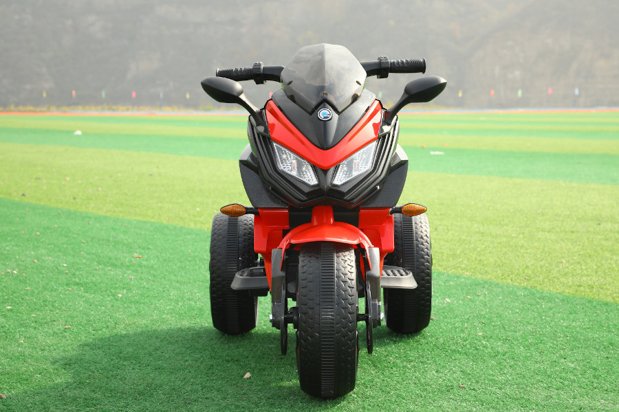 Elektro Kindermotorrad - Dreirad 5118 - 2x 6V4,5A Akku, 2 Motoren + Lackiert-16305