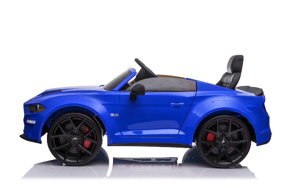 Elektro Kinderauto "Ford Mustang" - lizenziert - 12V7AH Akku,2 Motoren+ 2,4Ghz+Ledersitz+EVA-16418