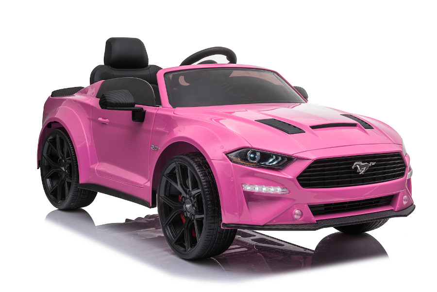 Elektro Kinderauto "Ford Mustang" - lizenziert - 12V7AH Akku,2 Motoren+ 2,4Ghz+Ledersitz+EVA-16414