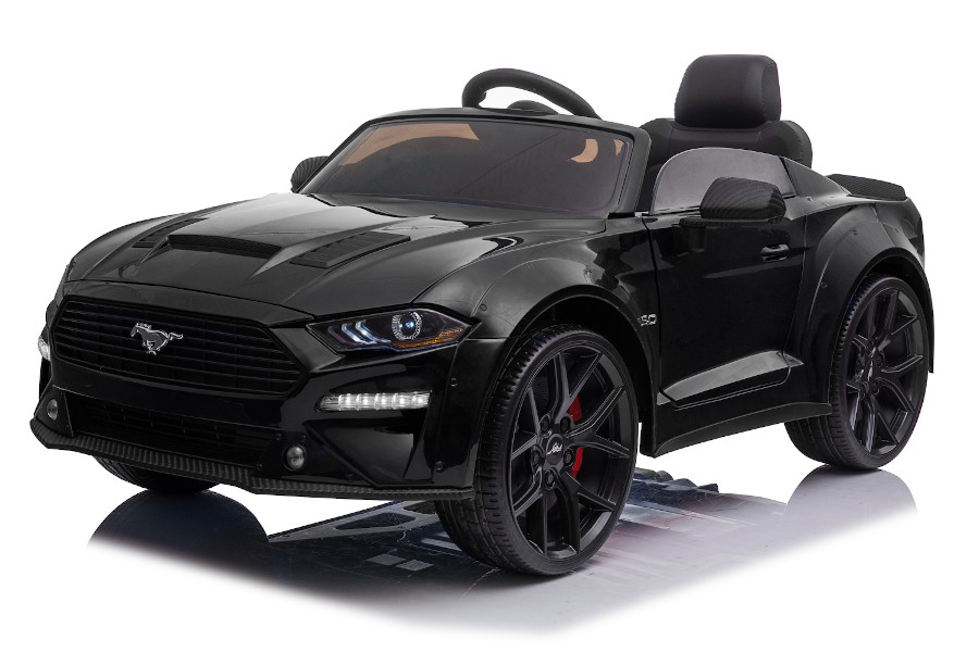 Elektro Kinderauto "Ford Mustang Drift Version" - lizenziert - 24V, 2x 12V7AH Akku, 2x 775er Motoren+ 2,4Ghz+Ledersitz-16431
