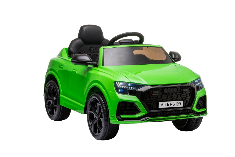 Kinderfahrzeug - Elektro Auto "Audi RS Q8" - lizenziert - 12V7A Akku und 2 Motoren- 2,4Ghz + MP3 + Leder + EVA-18047