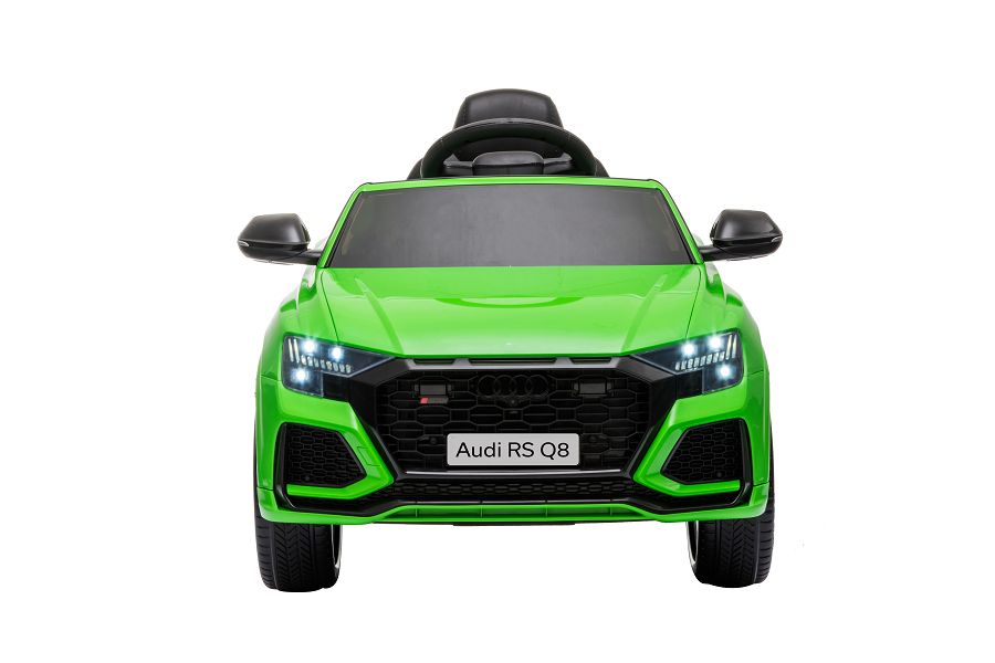 Kinderfahrzeug - Elektro Auto "Audi RS Q8" - lizenziert - 12V7A Akku und 2 Motoren- 2,4Ghz + MP3 + Leder + EVA-18043