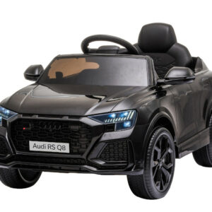 Kinderfahrzeug - Elektro Auto "Audi RS Q8" - lizenziert - 12V7A Akku und 2 Motoren- 2,4Ghz + MP3 + Leder + EVA-0