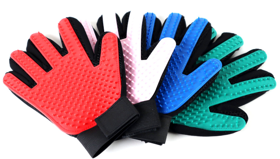 Fellpflege / Tierhaarentferner Handschuh für Haustiere-0