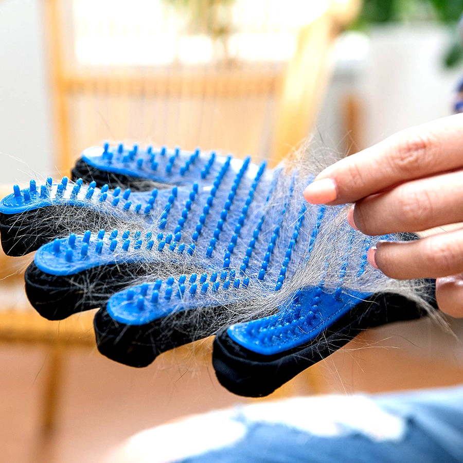 Fellpflege / Tierhaarentferner Handschuh für Haustiere-16772
