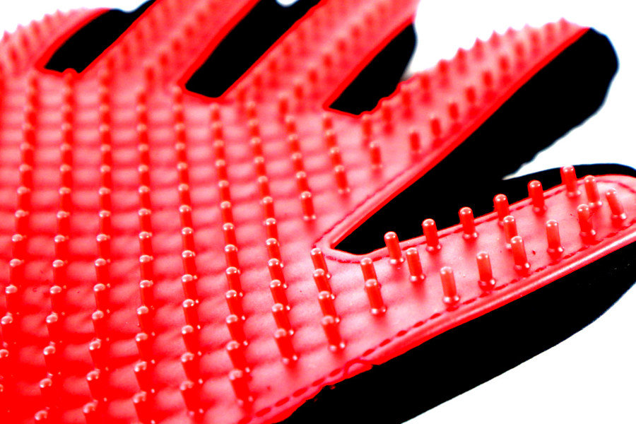 Fellpflege / Tierhaarentferner Handschuh für Haustiere-16778