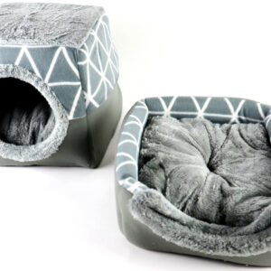 Haustierhöhle und Liege 2 in 1-0