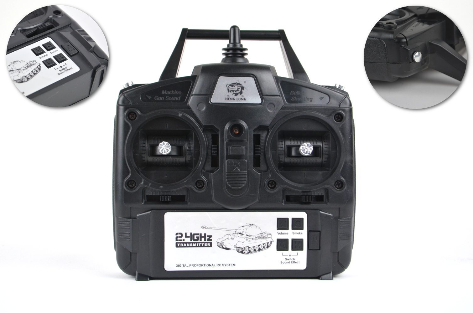 RC Panzer "Russland T90" Heng Long 1:16 mit Rauch&Sound + 2,4Ghz mit Stahlgetriebe und Metallketten V7.0 - Upg-A-16631