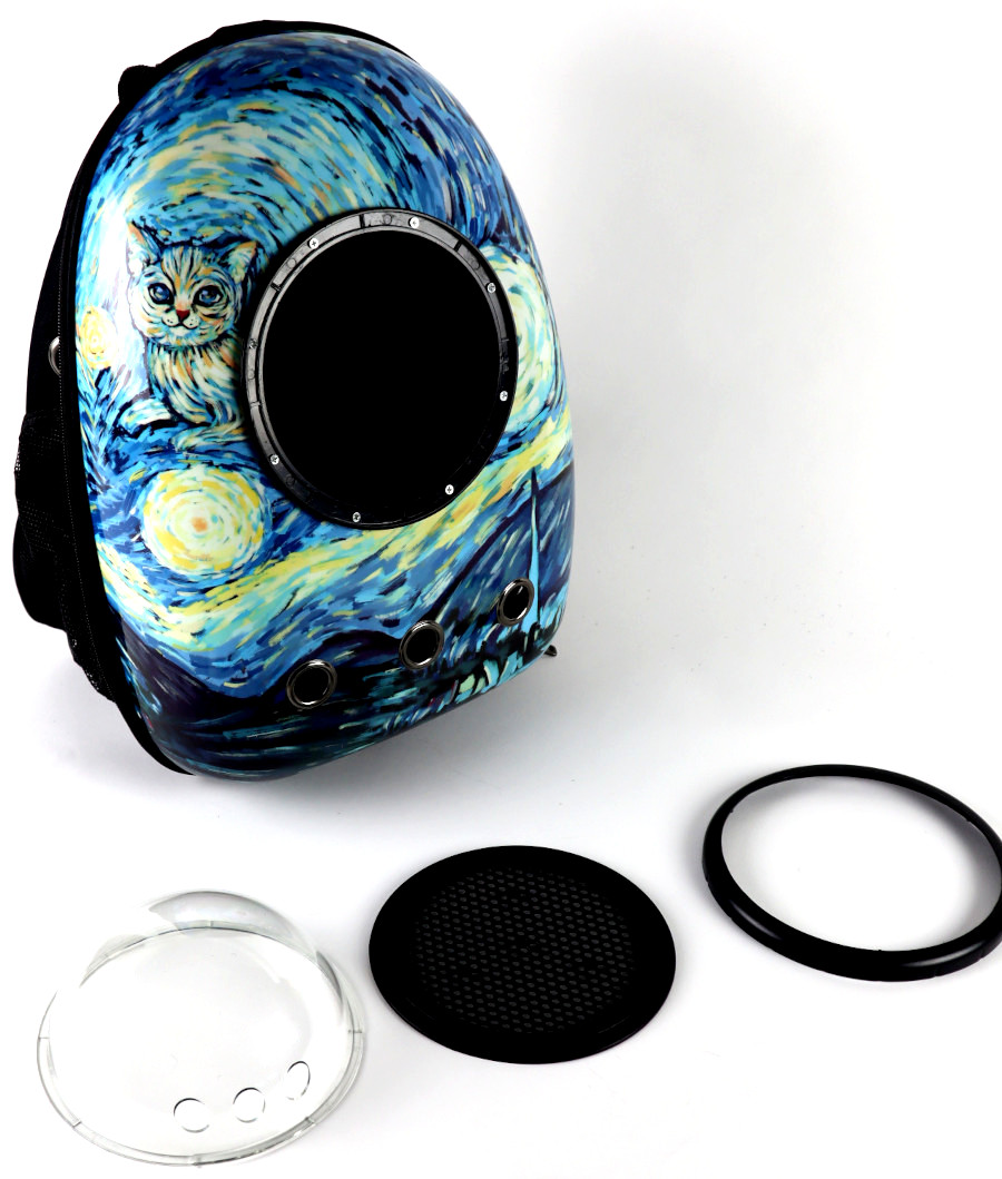 Katzen Reisetasche Atmungsaktiv-16636