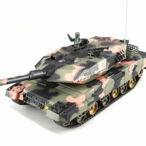 RC Panzer "Deutscher Leopard A5" 1:24 mit Schuss und Sound "809" mit IR-Battle-0