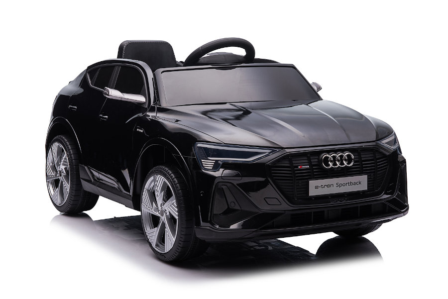 Kinderfahrzeug - Elektro Auto "Audi E-Tron" - lizenziert - 12V7AH Akku und 4 Motoren- 2,4Ghz + MP3 + Leder + EVA-0