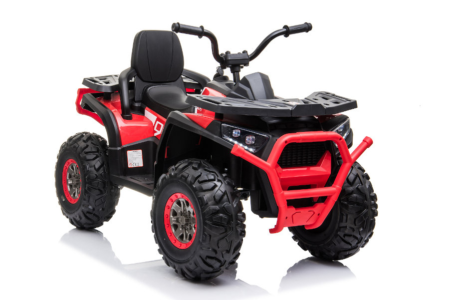 Kinderfahrzeug - Elektro Kinderquad "607" 2x45W, 12V7Ah - Rot-0