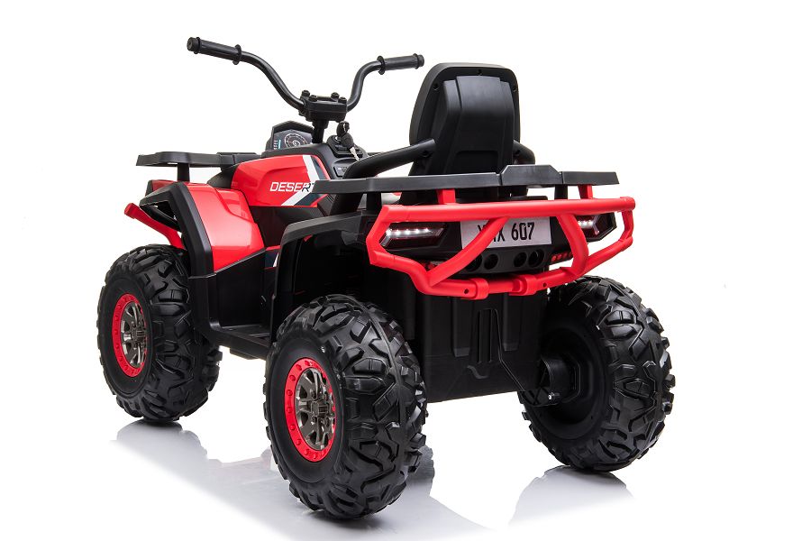 Kinderfahrzeug - Elektro Kinderquad "607" 2x45W, 12V7Ah - Rot-18030
