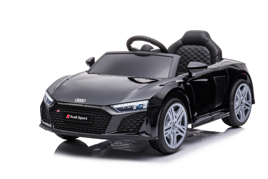 Kinderfahrzeug - Elektro Auto "Audi R8 Spyder" - lizenziert - 12V7AH Akku und 2 Motoren- 2,4Ghz + MP3 + Leder + EVA-0