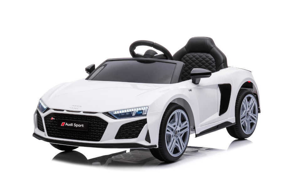 Kinderfahrzeug - Elektro Auto "Audi R8 Spyder" - lizenziert - 12V7AH Akku und 2 Motoren- 2,4Ghz + MP3 + Leder + EVA-17029