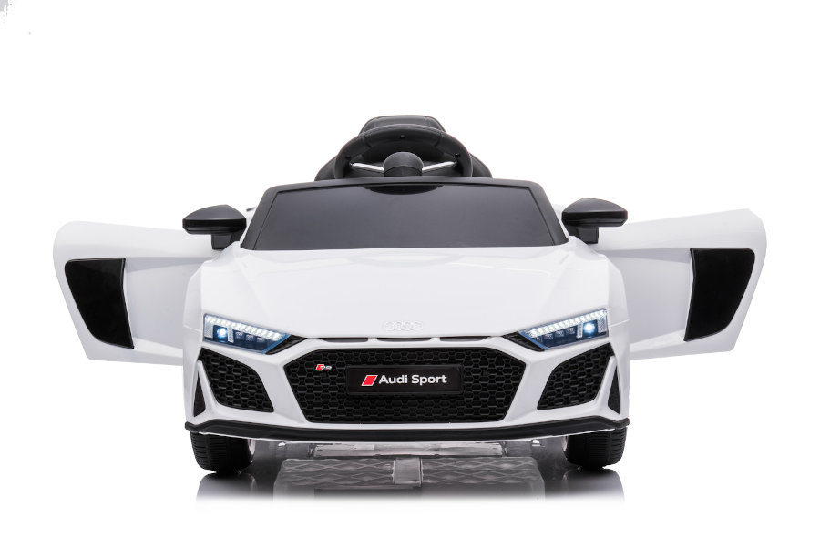 Kinderfahrzeug - Elektro Auto "Audi R8 Spyder" - lizenziert - 12V7AH Akku und 2 Motoren- 2,4Ghz + MP3 + Leder + EVA-17034