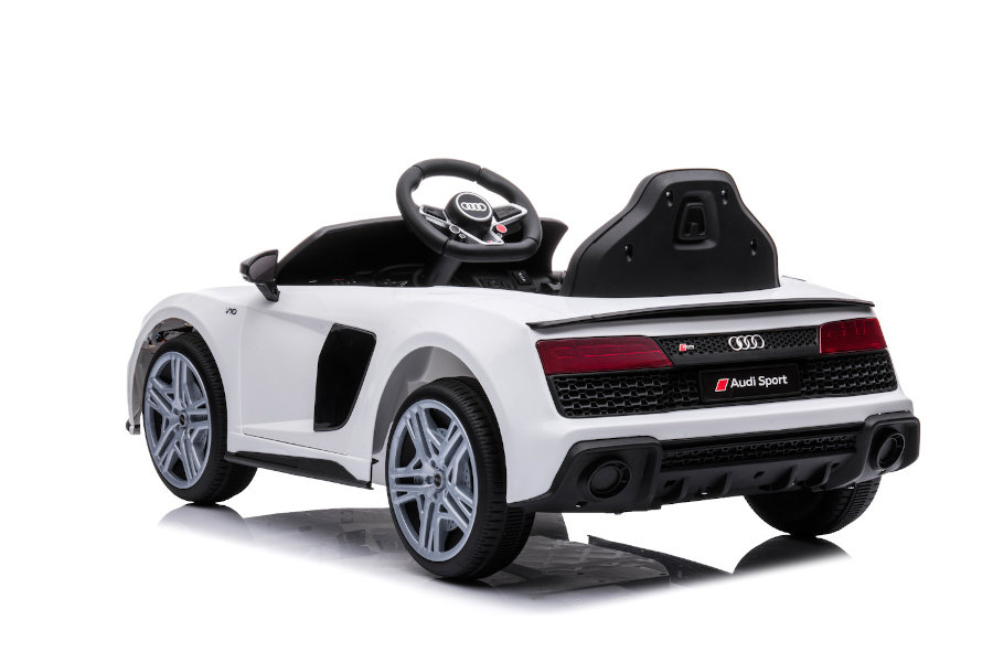 Kinderfahrzeug - Elektro Auto "Audi R8 Spyder" - lizenziert - 12V7AH Akku und 2 Motoren- 2,4Ghz + MP3 + Leder + EVA-17035