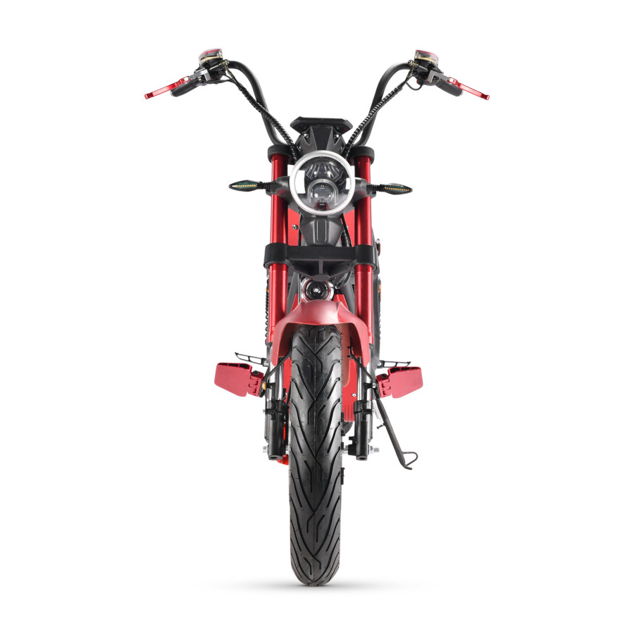 Elektro Scooter E-Chopper CP6 mit Straßenzulassung bis zu 48 km/h schnell - ca. 50 km Reichweite, 60V | 2000W | 20AH Akku-17374