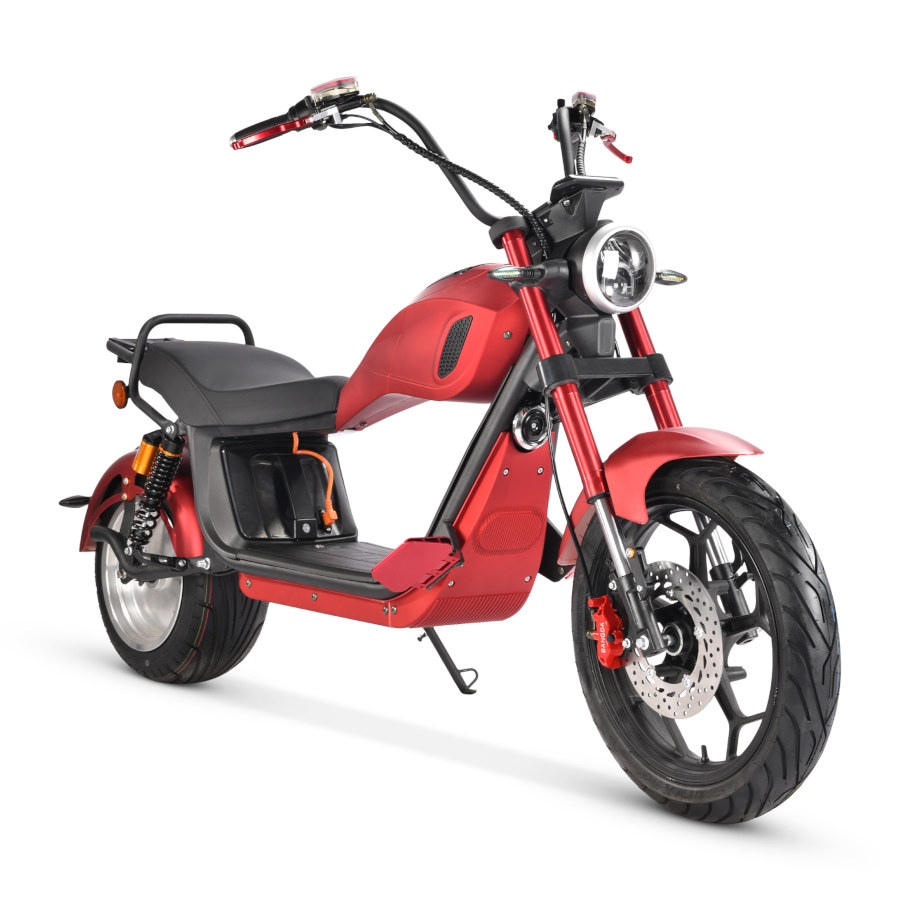 Elektro Scooter E-Chopper CP6 mit Straßenzulassung bis zu 48 km/h schnell - ca. 50 km Reichweite, 60V | 2000W | 20AH Akku-17376