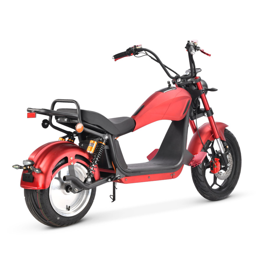Elektro Scooter E-Chopper CP6 mit Straßenzulassung bis zu 48 km/h schnell - ca. 50 km Reichweite, 60V | 2000W | 20AH Akku-17373