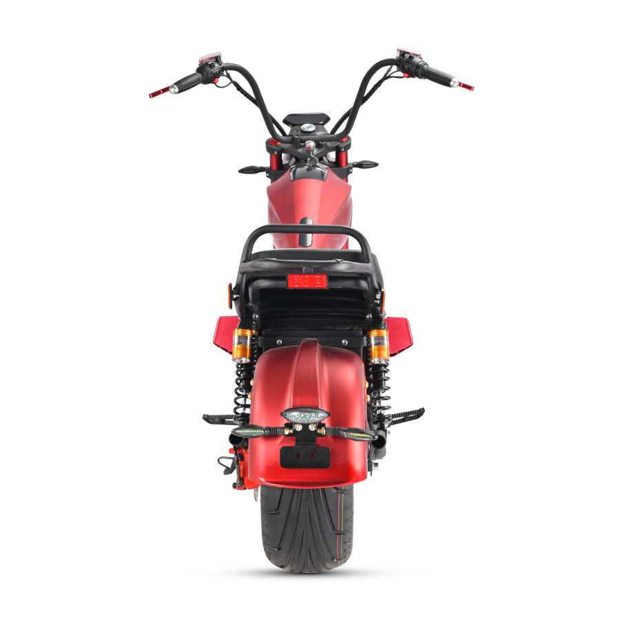 Elektro Scooter E-Chopper CP6 mit Straßenzulassung bis zu 48 km/h schnell - ca. 50 km Reichweite, 60V | 2000W | 20AH Akku-17371