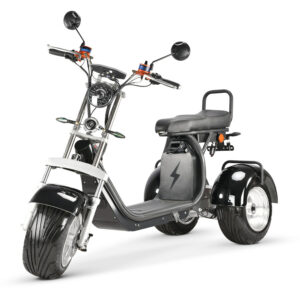 Coco Bike E-Scooter mit Straßenzulassung und drei Räder Trike CP7 - ca. 45km Reichweite, 2 Motoren | 60V | 2000W | 20AH Akku-0