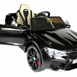 Elektro Kinderfahrzeug "BMW M5 Drift Version" - lizenziert - 2x 12V7A Akku, 2 Motoren- 2,4Ghz Fernsteuerung, MP3, Ledersitz+EVA-0