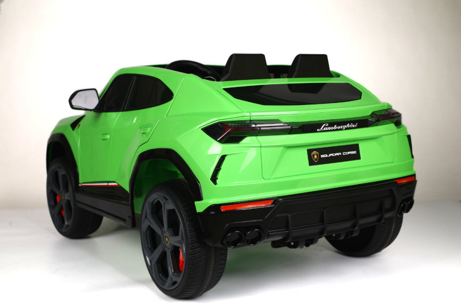 Elektro Kinderauto "Lamborghini Urus ST-X" - lizenziert - 12V Akku, 4 Motoren- 2,4Ghz Fernsteuerung, MP3, Ledersitz+EVA -Grün-17425