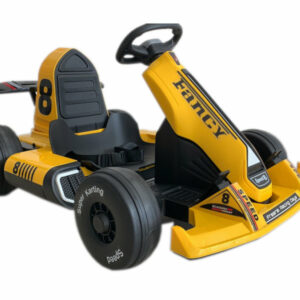 Kinder Elektroauto "e-Gokart F1" mit 12V - 2 Motoren + MP3 mit Fernbedienung-0