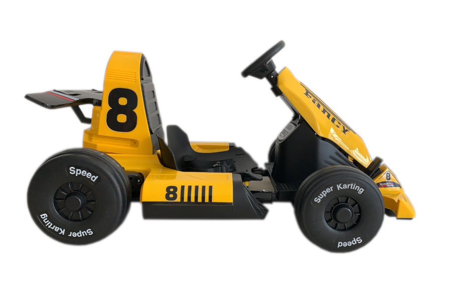 Kinder Elektroauto "e-Gokart F1" mit 12V - 2 Motoren + MP3 mit Fernbedienung-17423