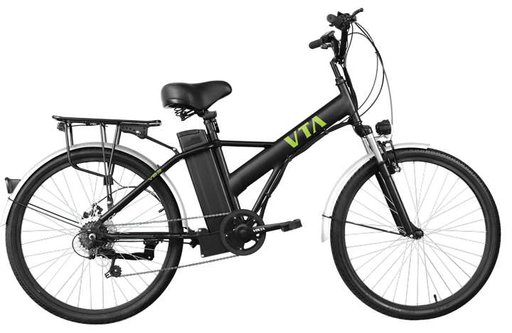 E-Bike Elektrofahrrad "Volta VB3" aus Aluminium, 36V 250W mit 10Ah Li-Ion Akku-17465