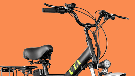 E-Bike Elektrofahrrad "Volta VB3" aus Aluminium, 36V 250W mit 10Ah Li-Ion Akku-17459