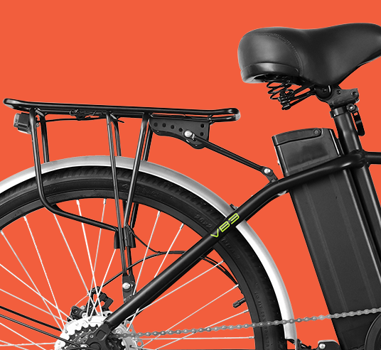 E-Bike Elektrofahrrad "Volta VB3" aus Aluminium, 36V 250W mit 10Ah Li-Ion Akku-17460