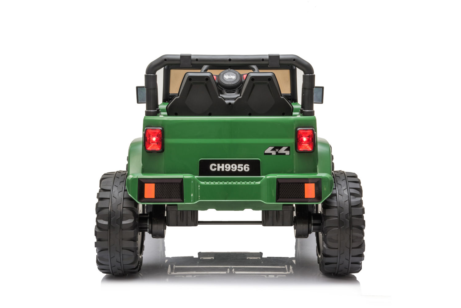 Kinderfahrzeug - Elektro Auto Offroad mit 12V10A Akku und 2x35W Motoren "Camouflage" 2,4Ghz+Ledersitz+EVA-17496