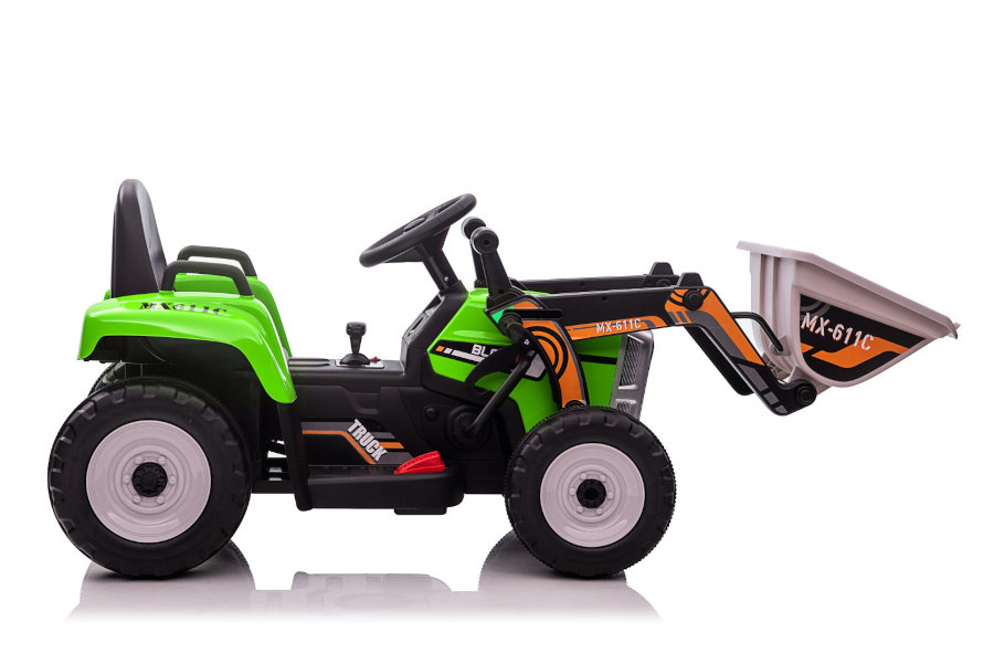 Kinderfahrzeug - Elektro Auto Bagger mit Fernsteuerung - 12V7A Akku,2 Motoren-17598