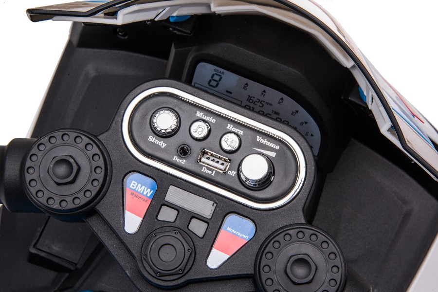 Kinderfahrzeug - Elektro Kindermotorrad - Dreirad - Lizenziert von BMW - Modell HP4-17590