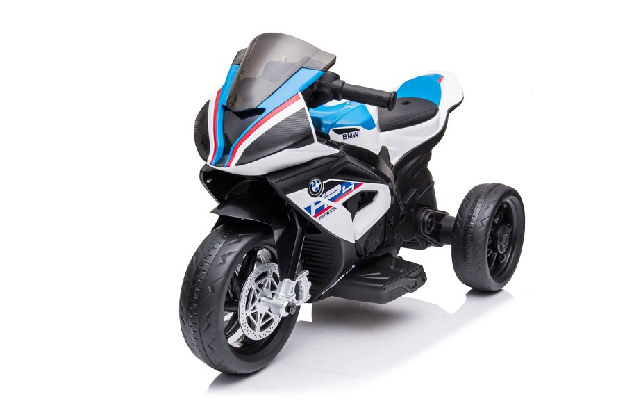 Kinderfahrzeug - Elektro Kindermotorrad - Dreirad - Lizenziert von BMW - Modell HP4-17581