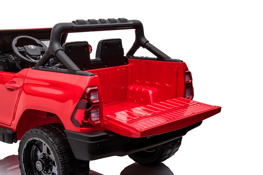 Kinderfahrzeug - Elektro Auto "Toyota Hilux" - lizenziert - 12V14AH Akku + 2,4Ghz+Ledersitz+EVA-17625