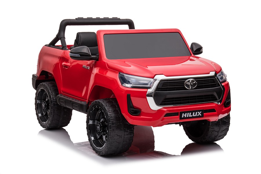 Kinderfahrzeug - Elektro Auto "Toyota Hilux" - lizenziert - 12V14AH Akku + 2,4Ghz+Ledersitz+EVA-17623