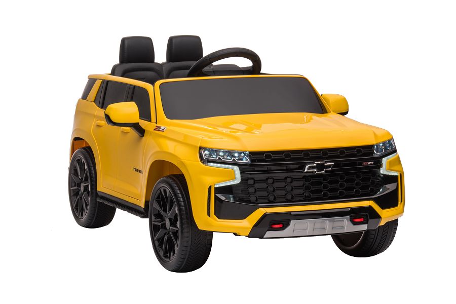 Elektro Kinderauto "Chevrolet Tahoe" - lizenziert - 12V7AH Akku und 2 Motoren- 2,4Ghz + MP3 + Leder + EVA-17922