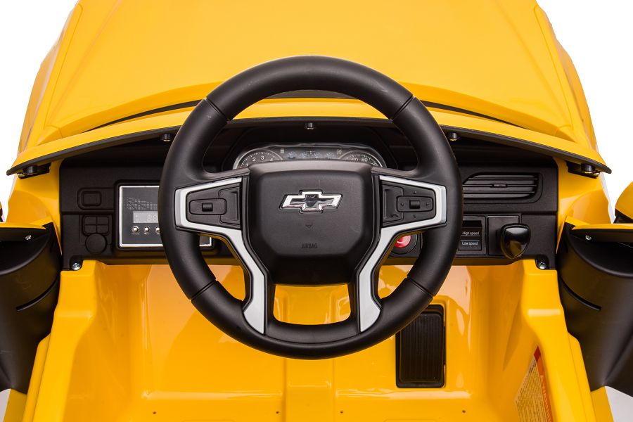 Elektro Kinderauto "Chevrolet Tahoe" - lizenziert - 12V7AH Akku und 2 Motoren- 2,4Ghz + MP3 + Leder + EVA-17916