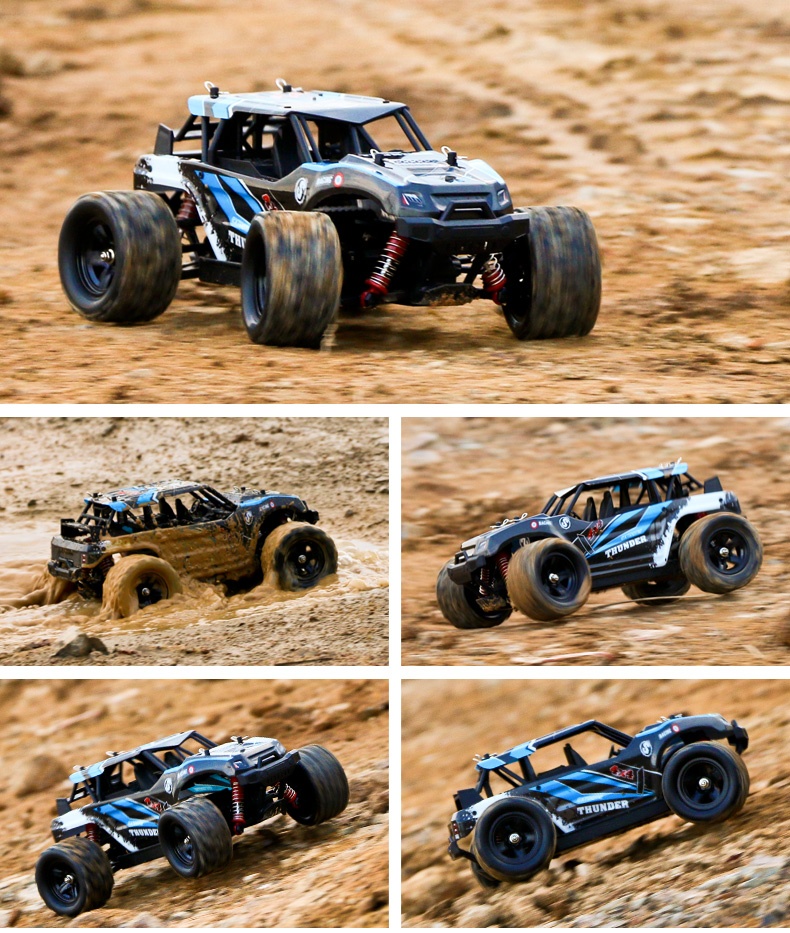 RC Elektro Buggy 1:18 mit 2,4Ghz, 40 km/h, Allradantrieb - LiIon - "Thunder 312"-17700