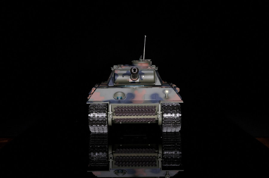 RC Panzer "German Panther" 1:16 Heng Long -Rauch&Sound+Stahlgetriebe und 2,4Ghz - V7.0 - Pro Modell-17813