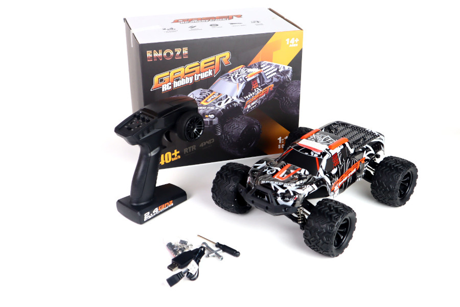 RC Elektro Monster Truck 1:14 mit 2,4Ghz, 40 km/h, Allradantrieb - LiIon - "Gaser 900"-17720