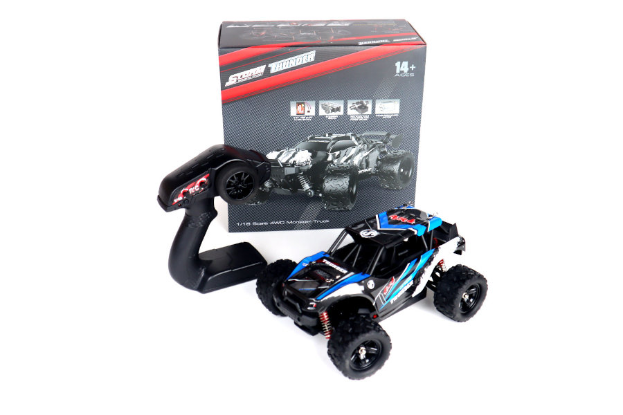 RC Elektro Buggy 1:18 mit 2,4Ghz, 40 km/h, Allradantrieb - LiIon - "Thunder 312"-17794