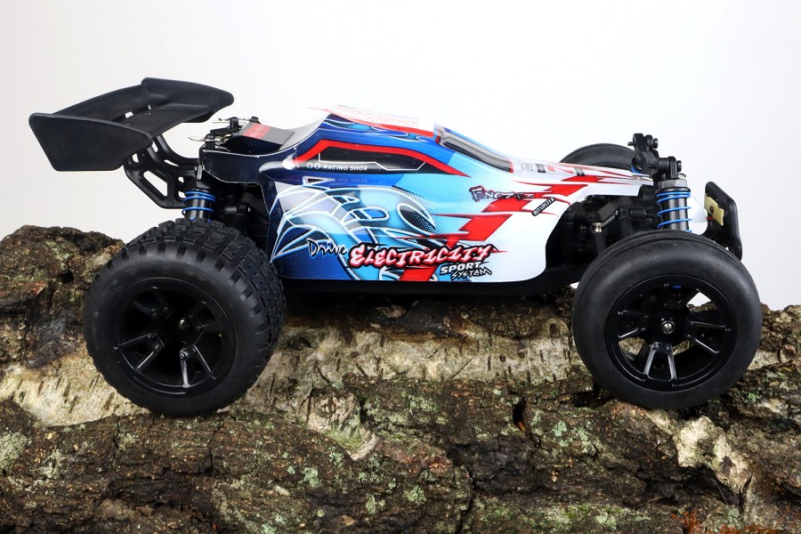 RC Elektro Buggy 1:18 mit 2,4Ghz, 40 km/h, Allradantrieb - LiIon - "Electricity 306E"-17975