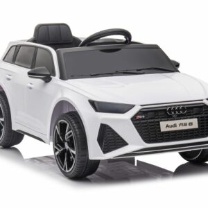Kinderfahrzeug - Elektro Auto "Audi RS6" - lizenziert - 12V7AH Akku und 2 Motoren- 2,4Ghz + MP3 + Leder + EVA-0