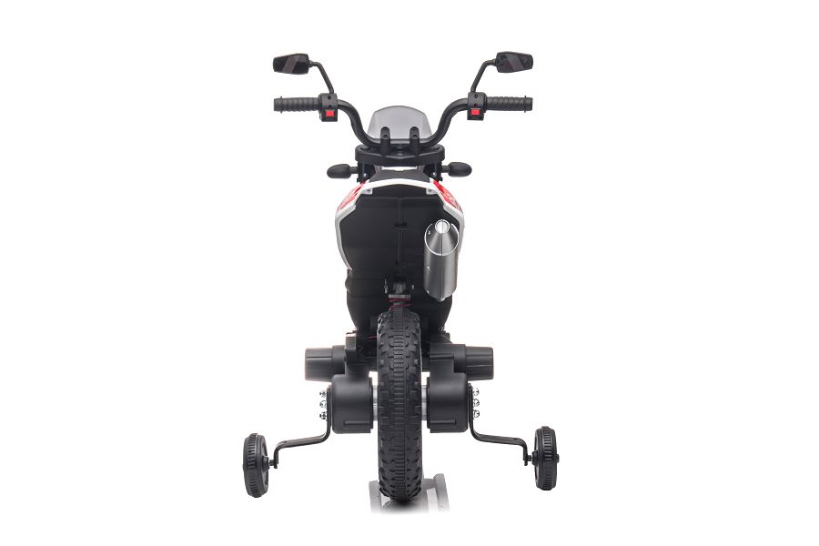 Elektro Kindermotorrad "Aprilia RX" - Lizenziert - 12V - 2 Motoren - MP3 + Leder + EVA -18097